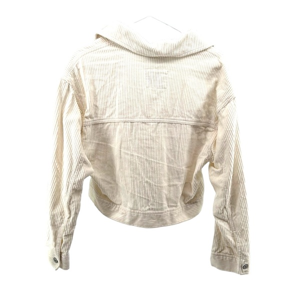 Abercrombie & Fitch Women’s M Medium Corduroy Jacket Preppy Y2K Casual Pockets - Picture 2 of 13